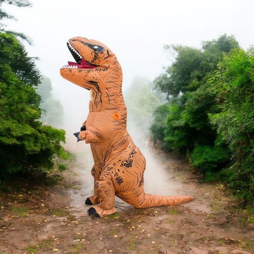 Rex costume adult inflatable - adult,