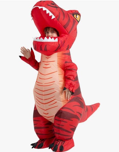 Kids red inflatable - red,
