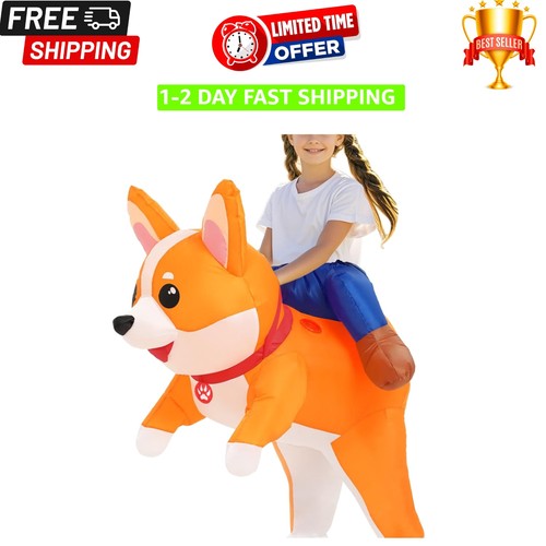 Fun inflatable corgi costume - fun,